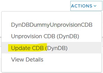 Update CDB