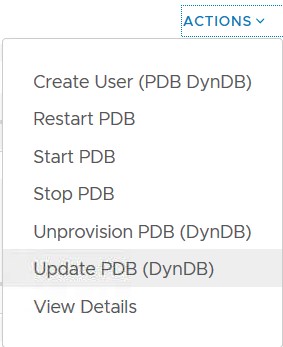 Update PDB