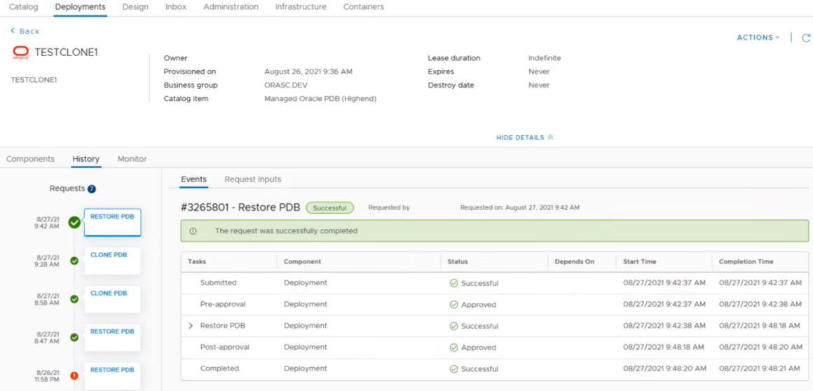 Restore-PDB-review-result