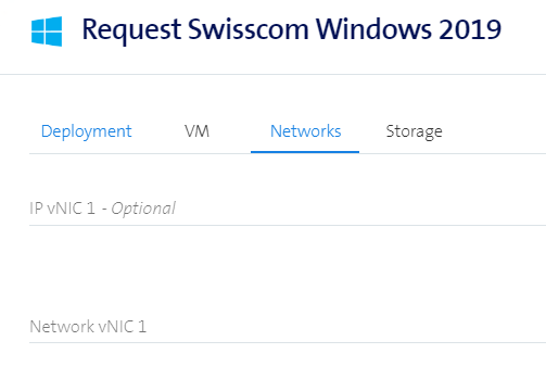 Create a Swisscom Windows - Step 3